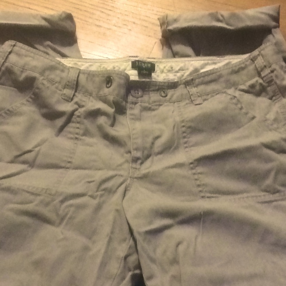 Women’s jcrew cargo pants Sz 8